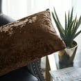thumbnail image 2 of Home Soft Things Crushed Velvet 2 Piece Throw Pillow Cover Set - Carafe - 14" x 26", 2 of 3