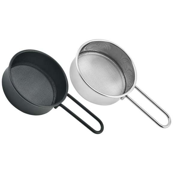 Sifter Baking Tools Powdered Sugar Kitchen Gadget Powered Stainless Steel 2 Pcs Flour Filter Fine Mesh Strainer Creative Mini Sieve