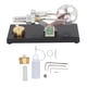 thumbnail image 2 of Motor Stirling de aire caliente, modelo de generador de motor Stirling DIY, juguete educativo con placa base de metal., 2 of 14