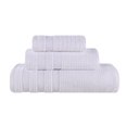 thumbnail image 4 of BNM Zero Twist Cotton 3 Piece Bathroom Towel Set, White, 4 of 11