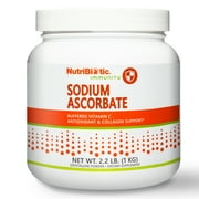 NutriBiotic Sodium Ascorbate Buffered Vitamin C Powder, 2.2 Lb