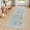 Grey/Blue-2'x6' (Runner), variant on Oushak Scalloped 2x6 Runner Rug Boho Flblue Runners For Hallways 6ft Non Slip Washable Soft Kitchen Retro Floor Bathroom Entryway Bedroom