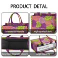 thumbnail image 4 of Large Capacity Tote Bag,Pink Floral and Petal Pattern Handbag Fashion Luxury Tote Bag,15.7"x13"x 5.1" Inches,Laptop Compatible, 4 of 6