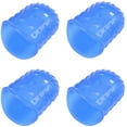 thumbnail image 4 of 4pcs Guitar Playing Left Hand Fingertip Protector Ukulele Guitar Fingertip Silicone Protective Cover, 4 of 7