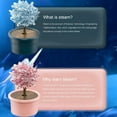 thumbnail image 5 of Pink Crystal Growing Tree Science Experiment Kit For Kids Magic Tree Crystal Lab Project 6.3 Inch Steam Educational Toy With Growing Powder Stirring Rod And Instruction Sheet 4-7 Days Grow, 5 of 5