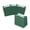 Blue/Large/100 Count, variant on Bag Tek Kraft Paper Small Snack Bag - 4" x 2 1/4" x 3 3/4" - 100 count box