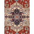 thumbnail image 2 of Pasargad Home Serapi 6' x 6' Hand-Knotted Wool Rust/Navy Rug - All Ages, Indoors, 2 of 3