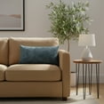 thumbnail image 2 of Blue My Mind Sutter 13" x 24" Oblong Chenille Pillow - Pacific Navy in Set of 2, 2 of 7