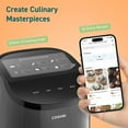 thumbnail image 7 of COSORI Small Air Fryer Oven 2.1 Qt, 4-in-1 Mini Airfryer, Bake, Roast, Reheat, Space-saving & Low-noise, Nonstick and Dishwasher Safe Basket, 30 In-App Recipes, Sticker with 6 Reference Guides,Grey, 7 of 7