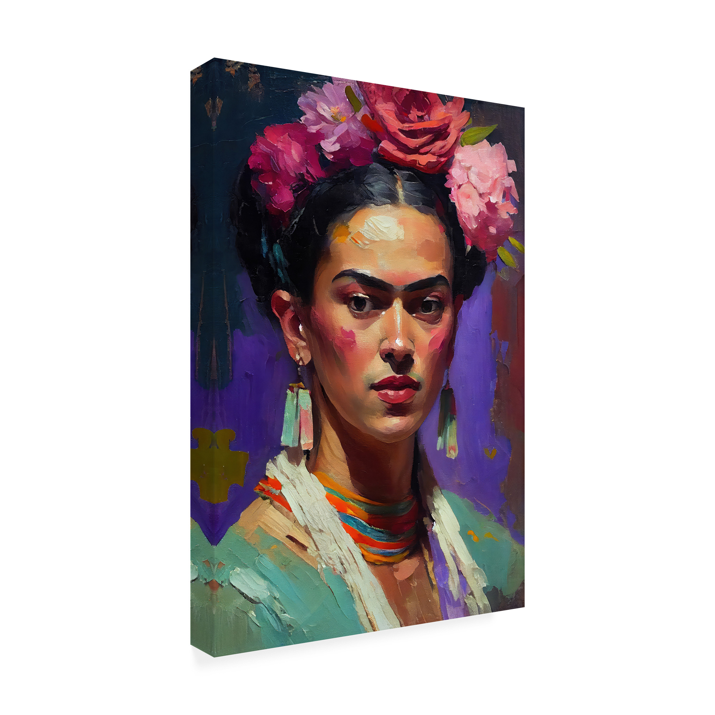 Treechild 'Portrait Of Frida' Canvas Art