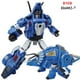 thumbnail image 4 of Figura de acción transFormable 5 en 1 para niños, juguete de gran tamaño de aleación, Anime Devastator, dinosaurio, Robot, modelo, H6002-7B, 4 of 4