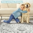 thumbnail image 5 of Mandala - Machine Washable Runner Rugs 2 x 8 - Stain Resistant Colorful Runner Rug Clearance - Durable Polyester Material Modern Home Rugs - for Bedroom, Dining Room, Living Room, Hallway, & Kitchen, 5 of 5