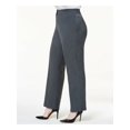 thumbnail image 3 of JM COLLECTION Womens Gray Heather Wear To Work Boot Cut Pants Plus 22WP, 3 of 3