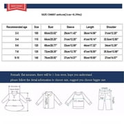 EGNMCR Ugly Christmas Sweaters Funny Kids Boys Girls Fashion Round Neck Pullover Classic Sweater