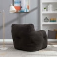 thumbnail image 3 of Ucloveria Bean Bag Chair for Kids, Teens, and Adults, 38in Soft Tufted Foam Bean Bag Sofa With Teddy Fabric, 3 of 6