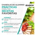 thumbnail image 4 of Charola de aluminio Isikoch 7in 5 piezas, 4 of 4
