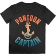 thumbnail image 1 of Camiseta divertida de capitán de pontón para hombres y adultos, 1 of 7