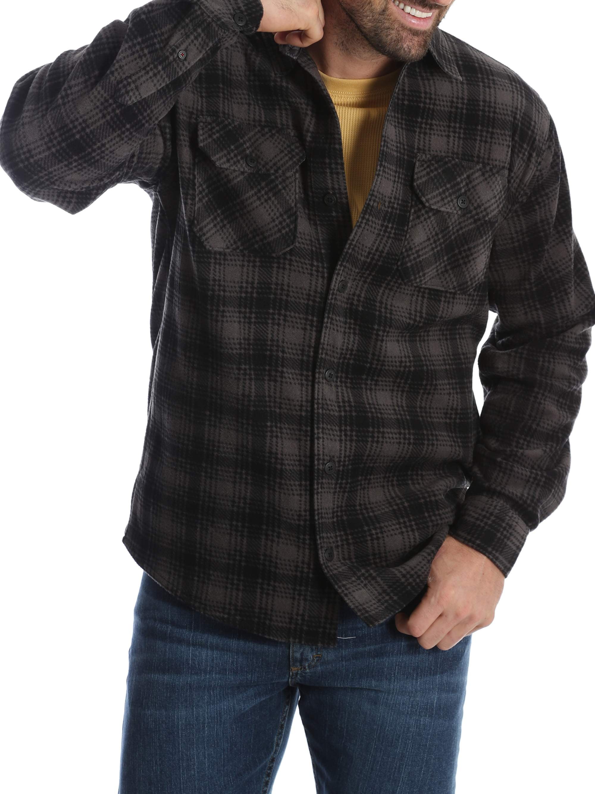 Tall Wicking Fleece Shirt Jacket 