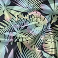 thumbnail image 5 of Ambesonne Tropical Valance Pack of 2, Rainbow Toned Palm Leaves, 54"X18", Mint Green Fuchsia, 5 of 5