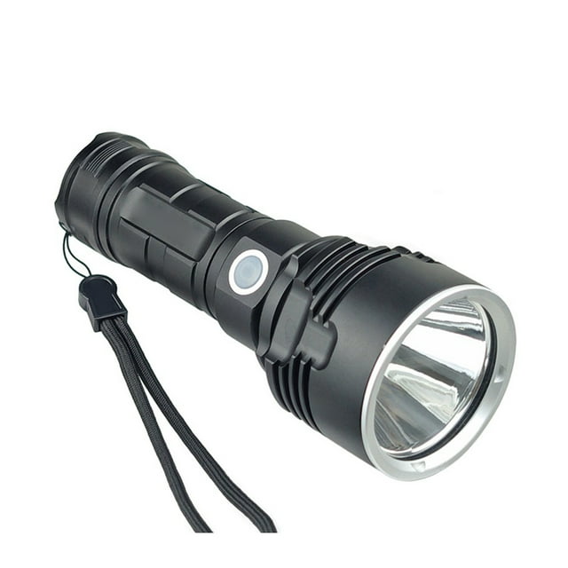 Lampe de Poche d'Identification pour Bijoux en Alliage d'Aluminium Portable à Main 10 W Chargement USB 3 en 1 Réglable Lampe Torche de Remplacement avec 2 Piles