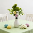 thumbnail image 4 of AZXY 10" Easter Flocked Bunny Floral Picks with Colorful Eggs, Artificial Greenery Flower Stems for Spring Home Decor, Easter Tree Decor, Table Centerpieces, and Vase Arrangements, 4 of 6