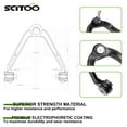 thumbnail image 4 of SCITOO 13 Pcs Bras de Commande à Rotule Tige de Tige Oscillante pour Chevrolet Tahoe 2001-2006, 4 of 4