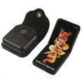 thumbnail image 3 of Mobile Phone Bag for Samsung Z Flip 6/ Flip 5/ Flip 4/ Flip 3 Cover Case Leather Motorola Razr 40 Ultra Pocket Belt Clip Holster (Coffee,Samsung Z Flip 4), 3 of 7