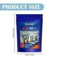 thumbnail image 3 of Ice Melt, Sodium Chloride Snow Salt Ice Melt for Driveway, Sidewalk and Concrete, Pet-Friendly Snow Salt Alternative Effective Up to -15 F, Safer for Pets, Salt for Snow and Ice Removal, 3.53 oz, 3 of 9