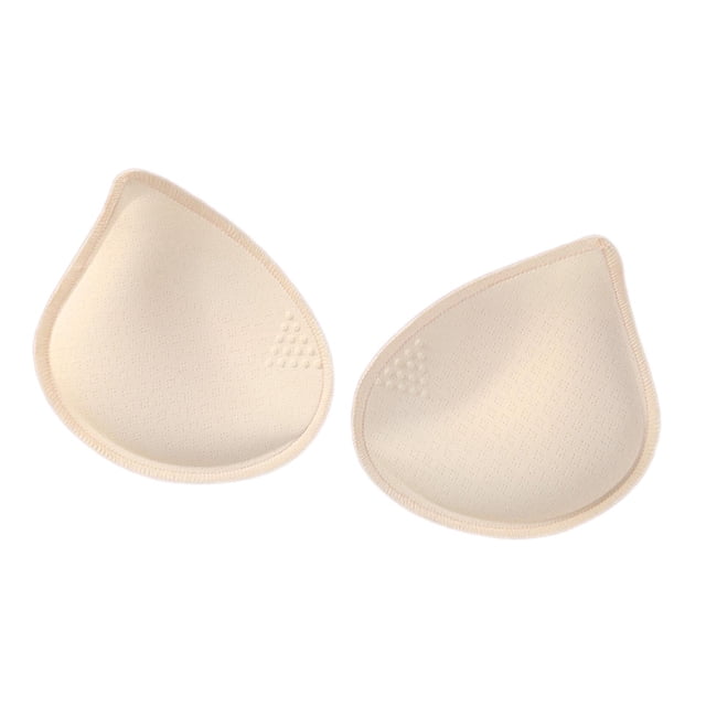 2 almohadillas para sujetador, transpirables, push up, para ropa interior de baño. 5 cm de espesor