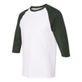 thumbnail image 2 of Gildan - New NIB - Heavy Cotton™ Raglan Three-Quarter Sleeve T-Shirt, 2 of 5