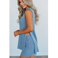 thumbnail image 2 of Junia Knit Two-Piece Set - Dusty Blue, 2 of 7