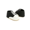thumbnail image 4 of Baby Boy Girl Shoes Soft Sole Crib Shoes Anti-slip Sneaker PU Breathable Solid First Walkers, 4 of 5