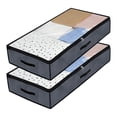 thumbnail image 2 of Bolsillo de almacenamiento flexible con cremallera debajo de la cama con divisor extraíble Adepaton 2035245-1, 2 of 5
