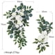 thumbnail image 4 of 2 piezas de flores decorativas de flores artificiales Swag para la de la del cenador, 4 of 9