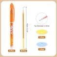 thumbnail image 2 of Paquete de 8 bolígrafos de gel borrables con 20 recargas y 2 borradores, bolígrafos borrables por calor de 0.5 mm para tela, marcadores de tela para coser, acolchar, planificar y escribir, 2 of 6