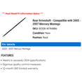 thumbnail image 2 of Rear Driveshaft - Compatible with 2005 - 2007 Mercury Montego 2006, 2 of 2