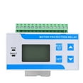 thumbnail image 1 of Motor Underload Protector, 3-Phase Adjustable Motor Protector, Rail Mounted Digital For AC Motor Air Compressor, 1 of 8