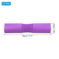 thumbnail image 2 of Uxcell Barbell Squat Pad Weight Lifting Bar Cushion Pad Sponge Neck Shoulder Back Protector Purple 2 Pack, 2 of 5