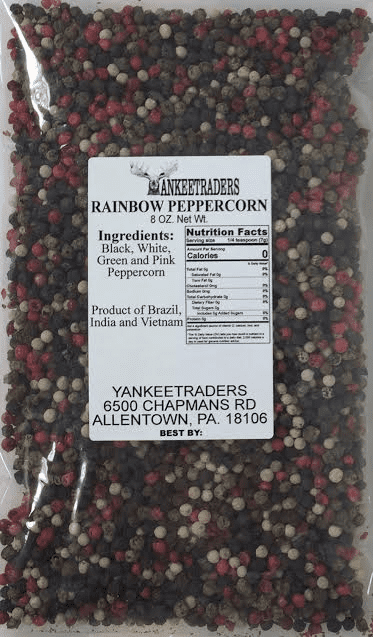 Yankee Traders Rainbow Peppercorns 1/2 Pound