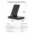 thumbnail image 5 of Sinyiin 3 In 1 Wireless Chargers Dock Fast Charging Station 15W Fast Charging Stand Holder, 5 of 15