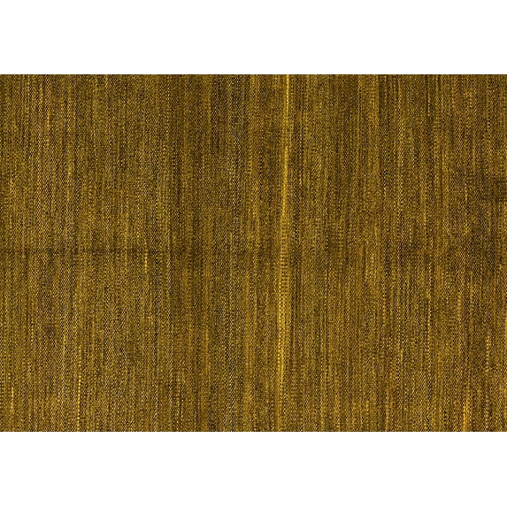 Ahgly Company Machine Washable Indoor Rectangle Abstract Yellow Modern Area Rugs, 2' x 3'