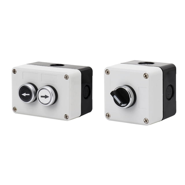 Ruiboury Push Button Multipurpose Waterproof Switch Box Insulated Control Boxes Elevator Power Controlling Protective Wide Application 46.2identifications锛堚啇鈫掞級