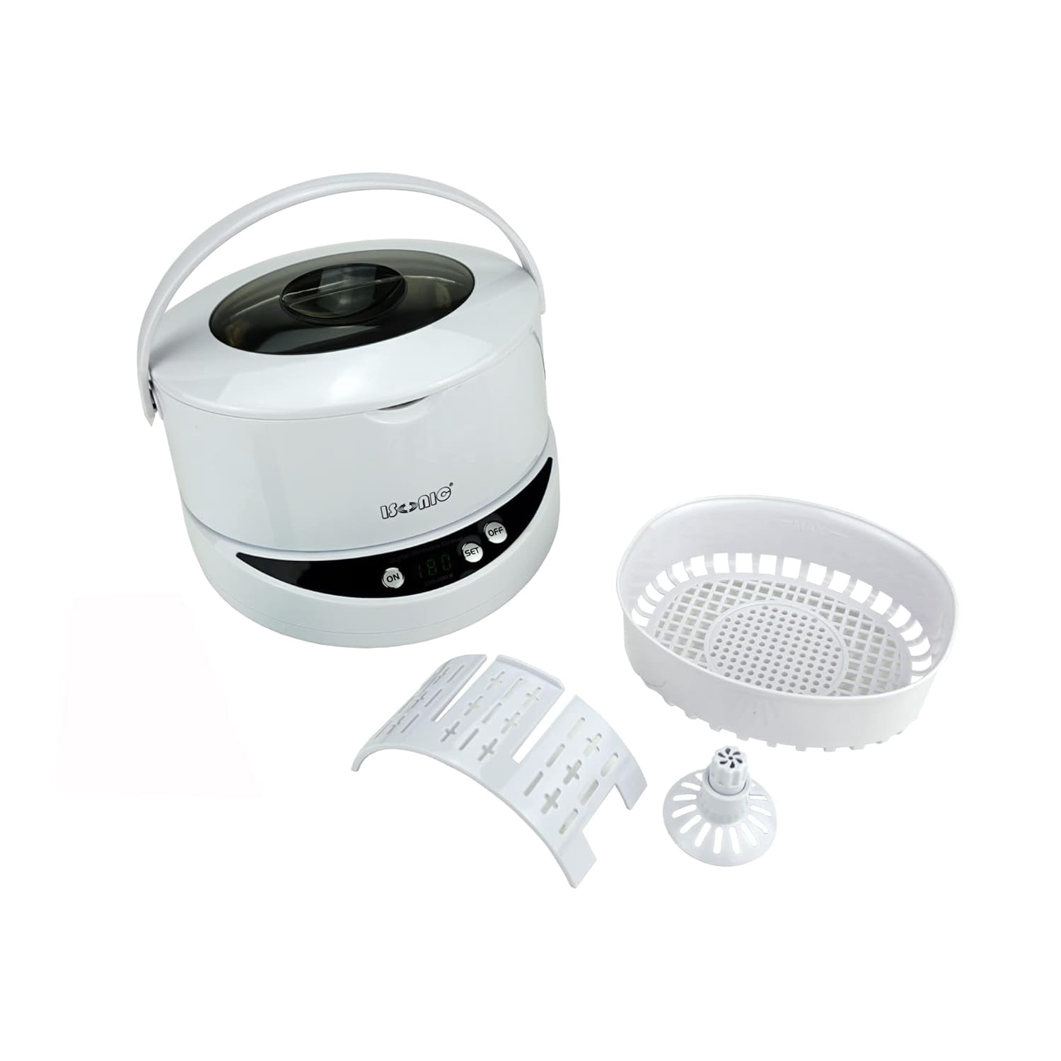 iSonic Ultrasonic Jewelry Cleaner Cds200b With Cleaning Solution Concentrate Csgj01, 110v