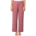 thumbnail image 5 of Fruit of the Loom Women's Soft & Breathable V-Neck Short Sleeve Top & Pajama Pant Set, Sizes S-4X, 5 of 10