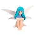 thumbnail image 3 of Flower Fairy Miniatures 4Pcs/Set Decorative Fly Wing Exquisite Artificial Flower Fairy Figurines Desktop Ornaments, 3 of 5