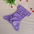 thumbnail image 3 of Baby Washable Cloth Diaper One Size Adjustable Reusable Cotton Nappies Training Pants for 0-3Y Baby Infant Girls & Boys, 3 of 11