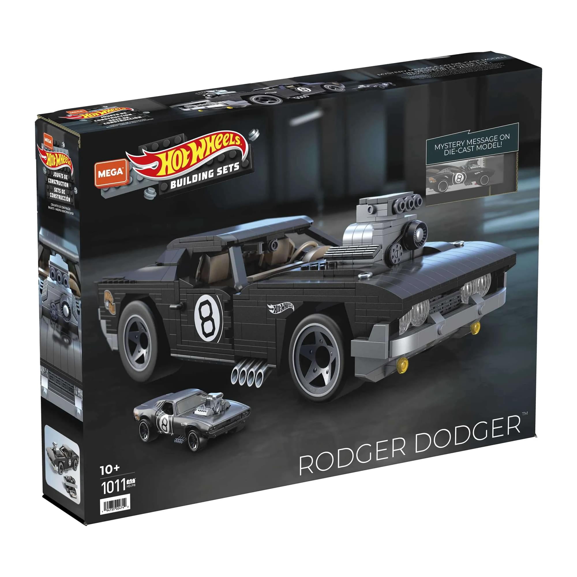Hot Wheels Mega Construx Rodger Dodger Building Set - Walmart