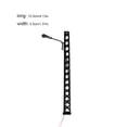 thumbnail image 3 of Youkk Model Railway Lamp Classical Mini Landscape Layout Lightweight Ladder Streetlights Resistance Outdoor LED Metal Lamppost Black（White Light）, 3 of 5