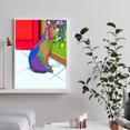 thumbnail image 3 of Cuadros Decorativos 5D DIY perro forma especial parcial diamante pintura arte Kit dibujo Tmvgtek embutido en tela, 3 of 9