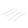 thumbnail image 4 of Possbay Car Door Anti-collision Rubber Strip Blade PVC White Four-piece Suit, 4 of 6